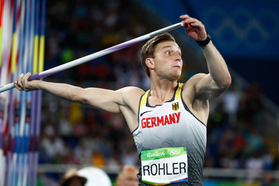 Thomas Röhler kam mit seinem Speer auf 90,30 Meter und gewann damit die Goldmedaille.