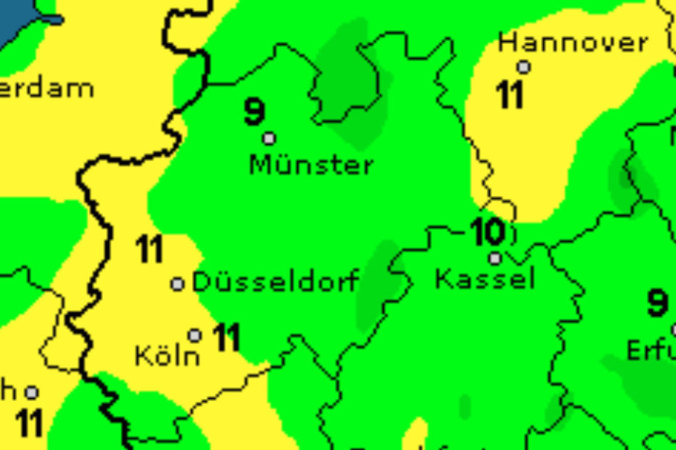 Die Temperaturen klettern wieder hoch.