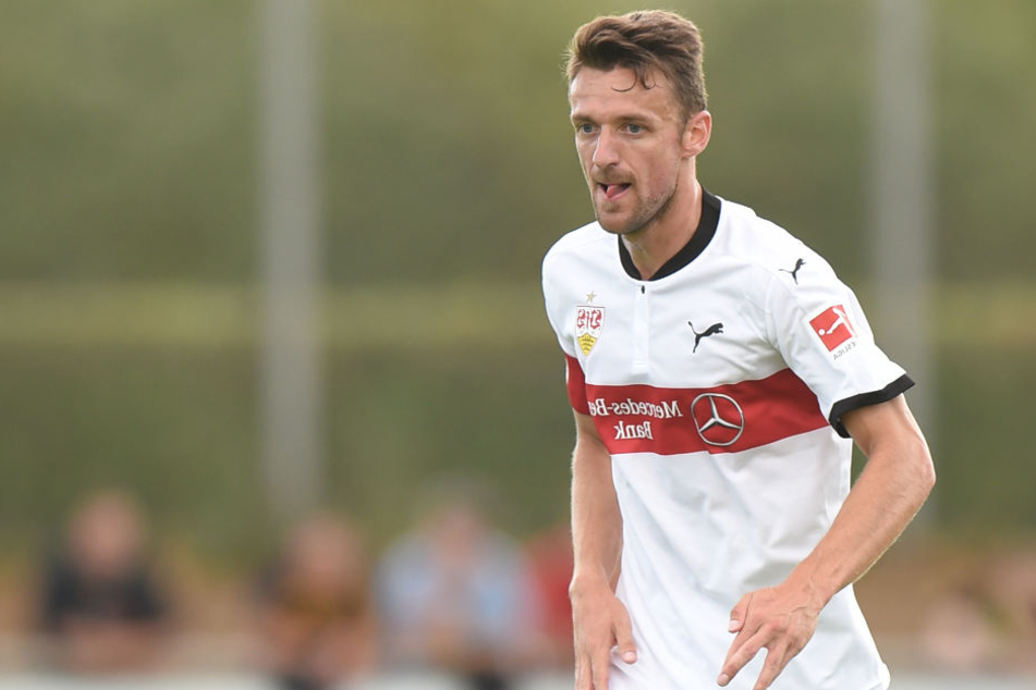 Stuttgarts Christian Gentner steht vor seinem Comeback gegen den BVB.