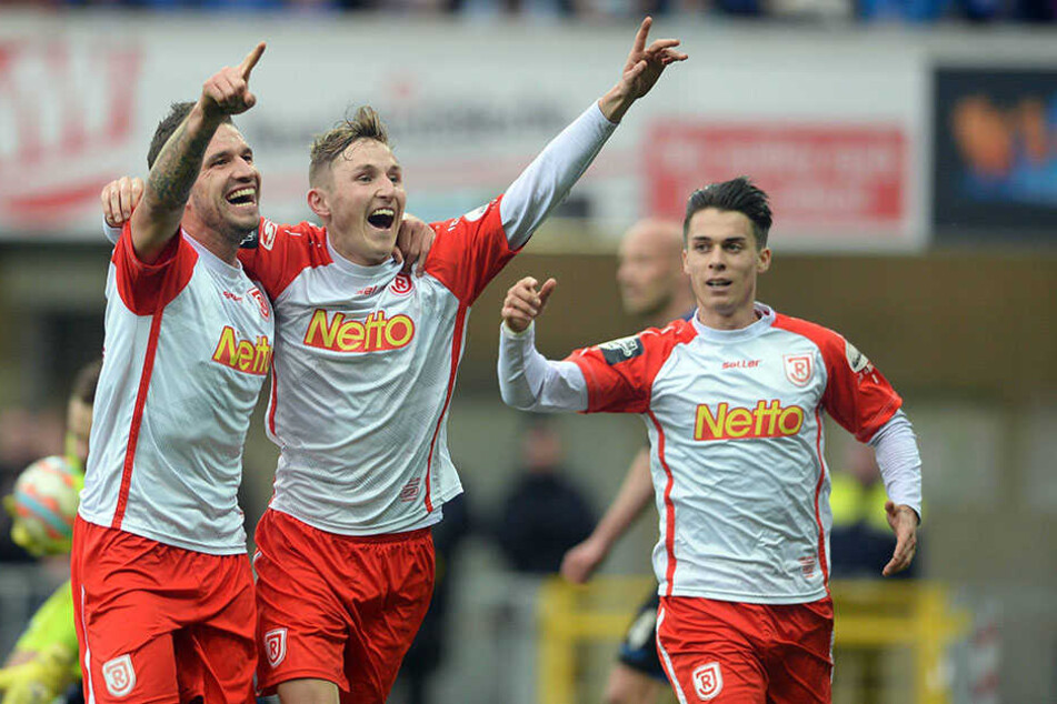 Jahn Regensburg ging verdient als Sieger vom Platz.