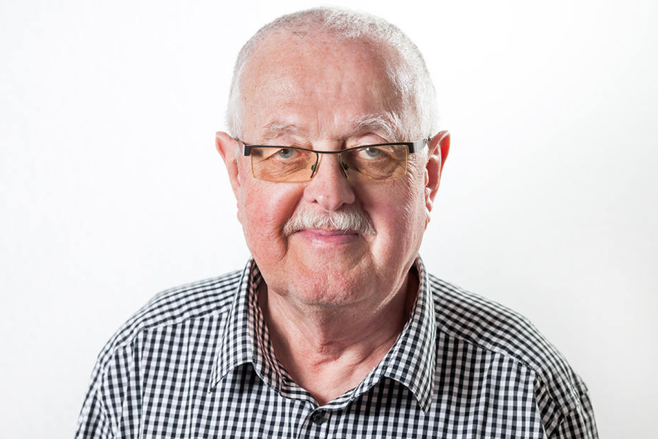 Linken-Stadtrat Hubert Gintschel (67).
