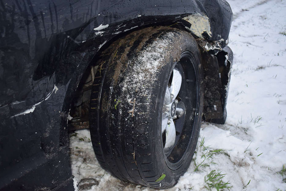 Ein 72-Jährige war noch mit Sommerreifen unterwegs.