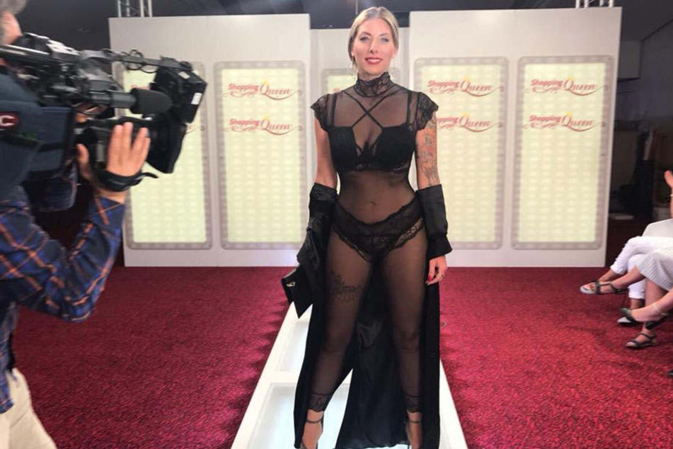 Mit diesem mutigen Outfit gewann Anne schon im Sommer, qualifizierte sich damit für das gestrige Jahres-End-Finale.