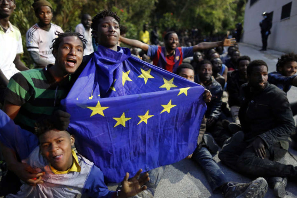 Die spanische Exklave Ceuta ist das Ziel Zehntausender notleidender Afrikaner, die auf ein besseres Leben in Europa hoffen.
