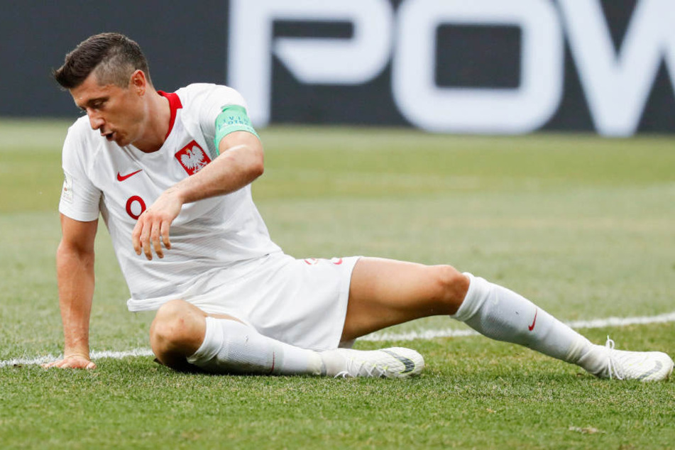Robert Lewandowski konnte bei der WM in Russland nicht überzeugen.