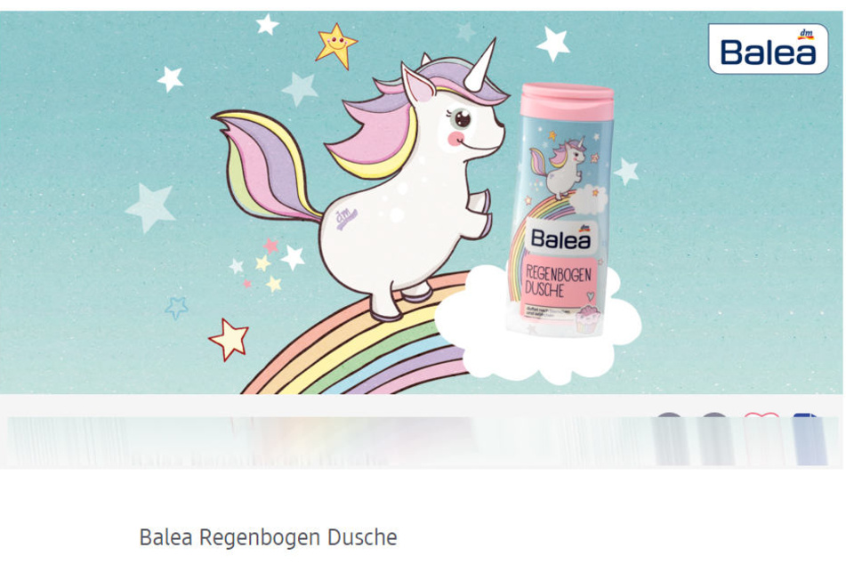 Die Balea Regenbogen Dusche ist limitiert!