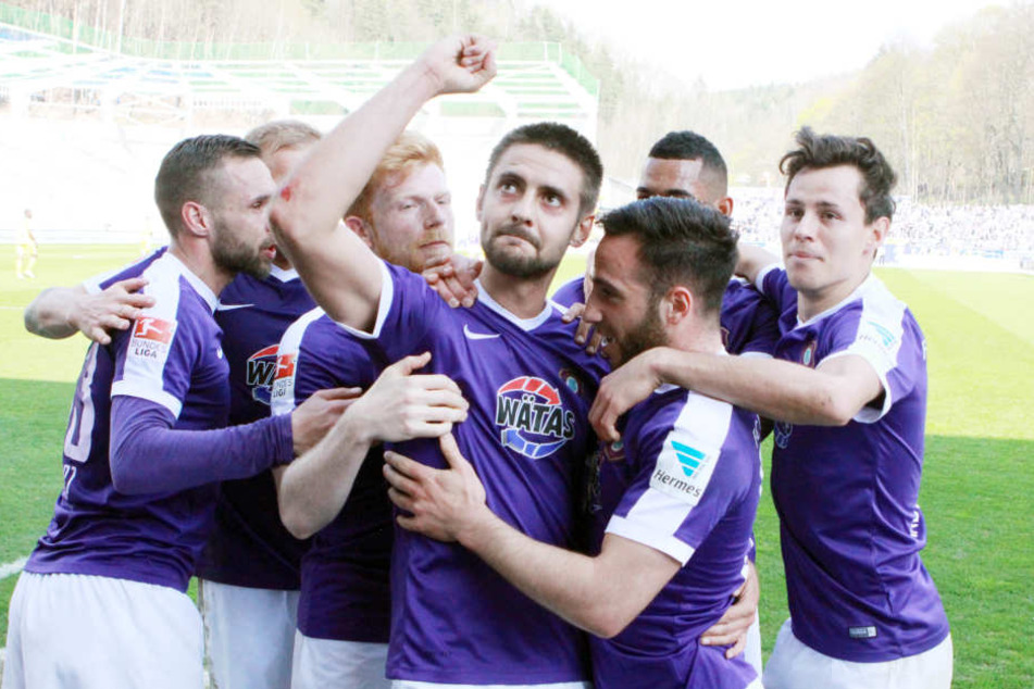 Dimitrij Nazarov erzielte im Spiel zwei Tore.