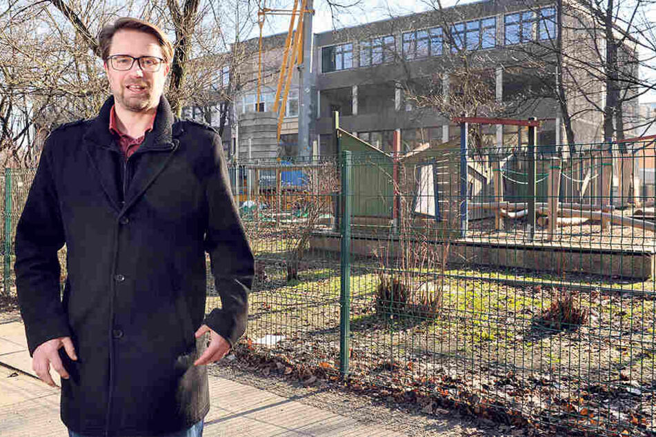 Jörg Meißner hat eine Tochter in der vierten Klasse der 117. Grundschule. Seinen Sohn, einen Erstklässler, schickte er bewusst an eine andere Schule.
