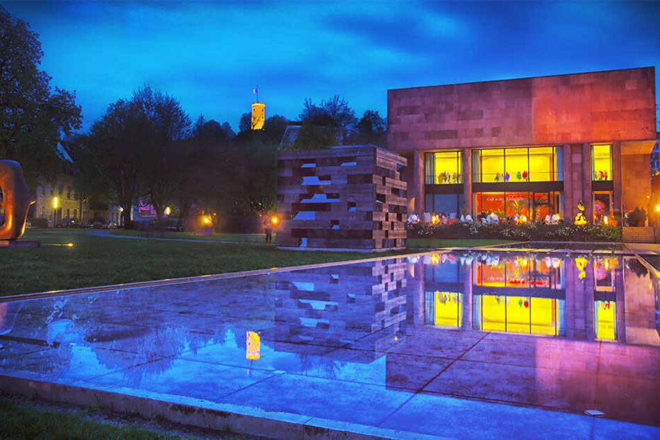 Auch die Kunsthalle Bielefeld beteiligte sich an den Nachtansichten.