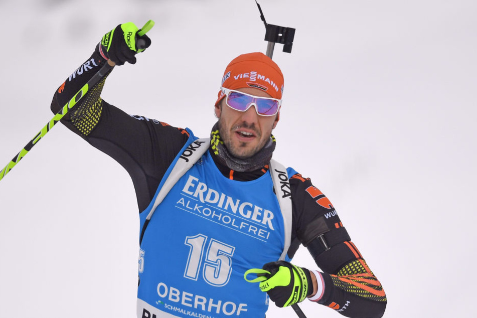 Arnd Peiffer holte sich in Oberhof den zweiten Platz.