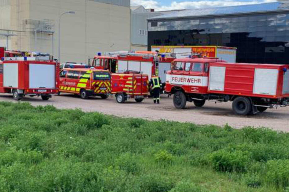Mit 40 Einsatzkräften war die Feuerwehr vor Ort.