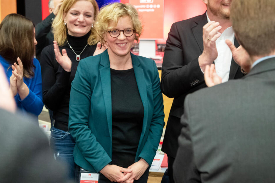 Wiederwahl! Natascha Kohnen bleibt Landeschefin der SPD in Bayern.
