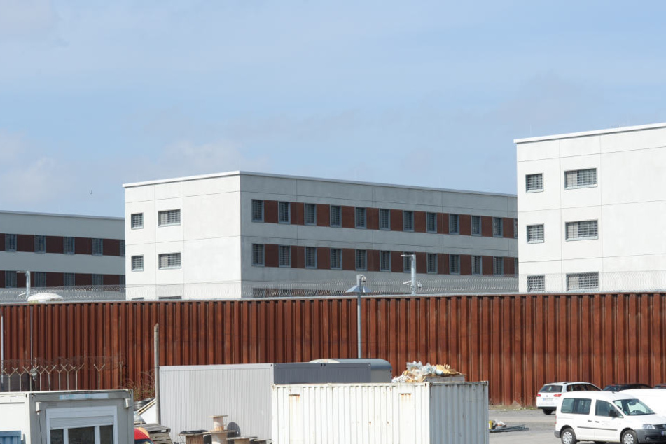 Die neuen Haftgebäude der JVA-Stammheim.
