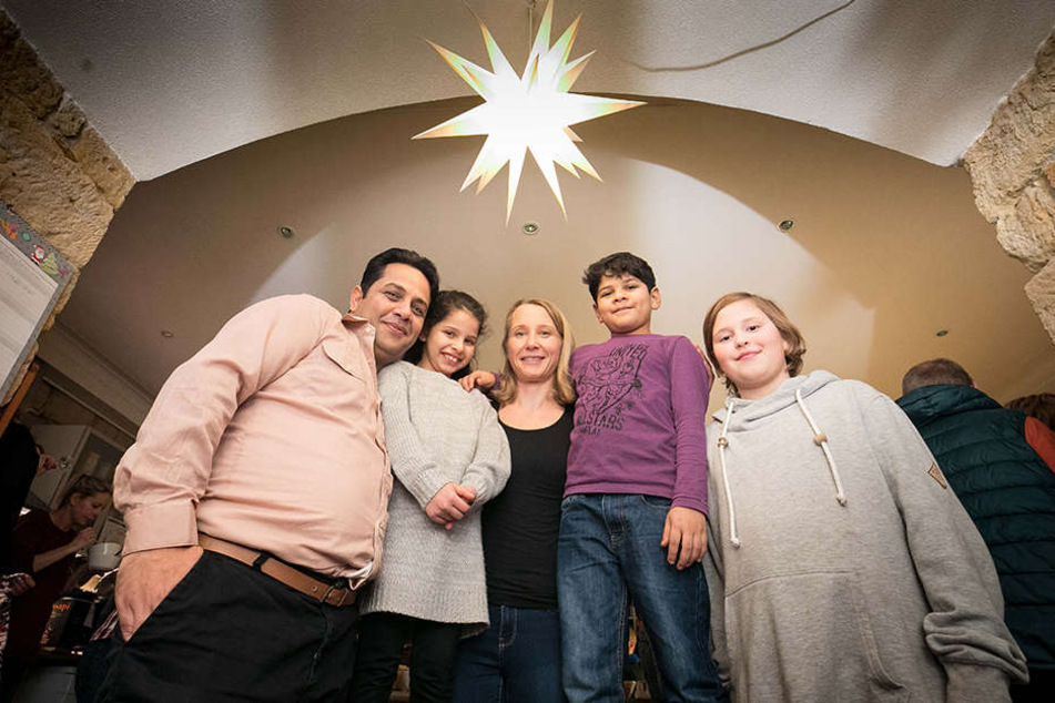 Gemeinsame Freude bei der Laubegaster Adventsfeier.