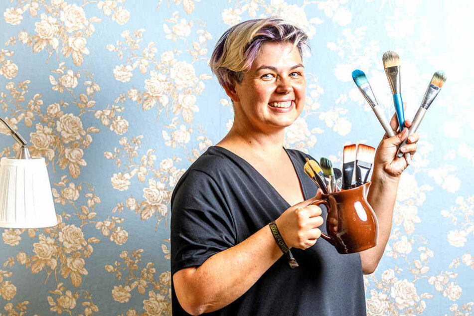 Bodypaint-Künstlerin Silke Kirchhoff (44) organisierte die Aktion.