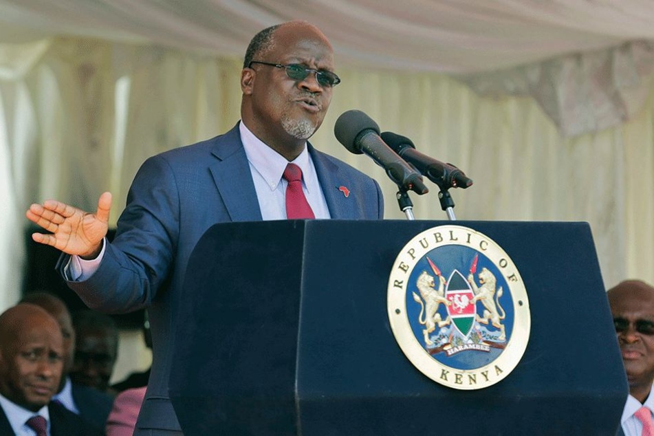 Präsident John Magufuli (58).