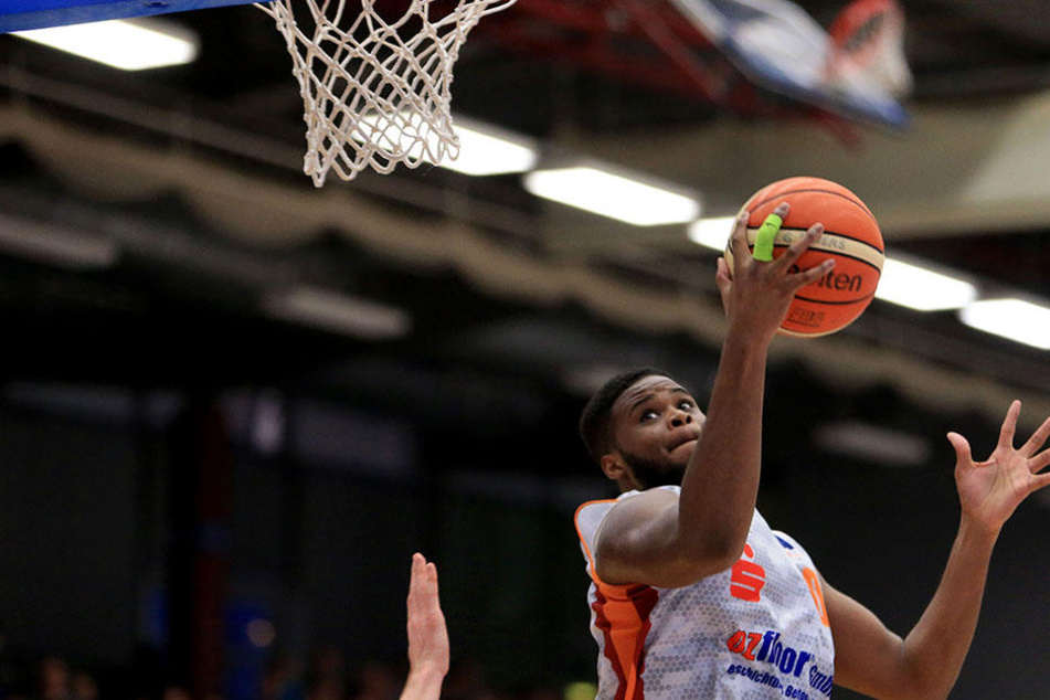 Joe Lawson erzielte in der ersten Halbzeit die meisten Chemnitzer Treffer.