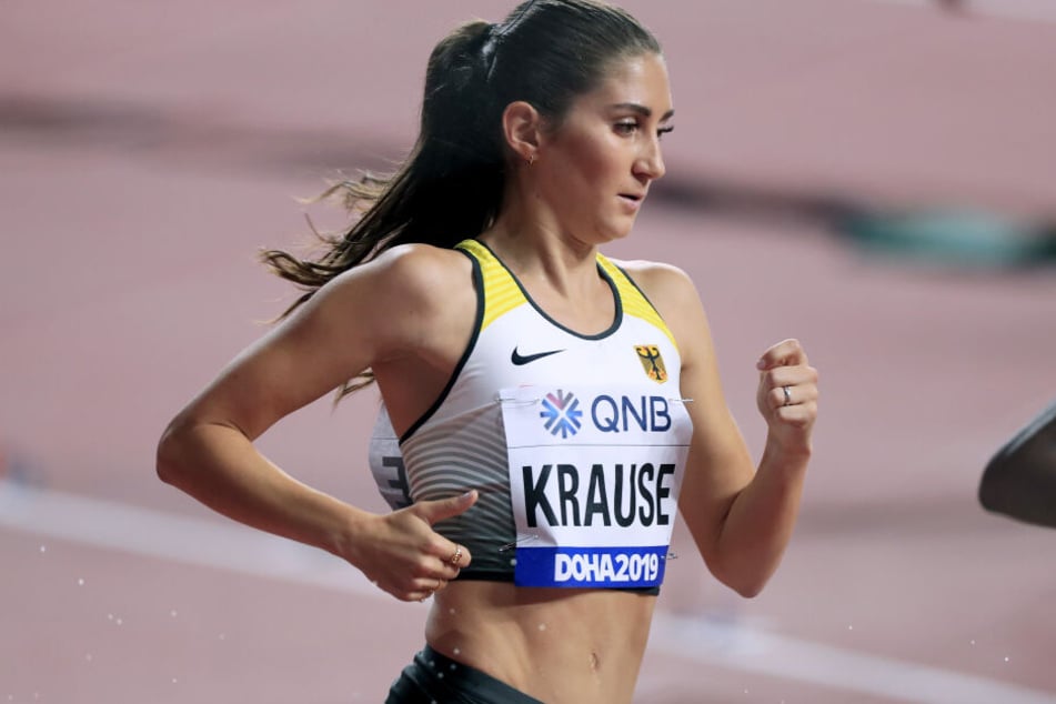 Gesa Felicitas Krause holte am Montagabend bei der WM in Doha Bronze und damit die erste deutsche Medaille der Titelkämpfe.