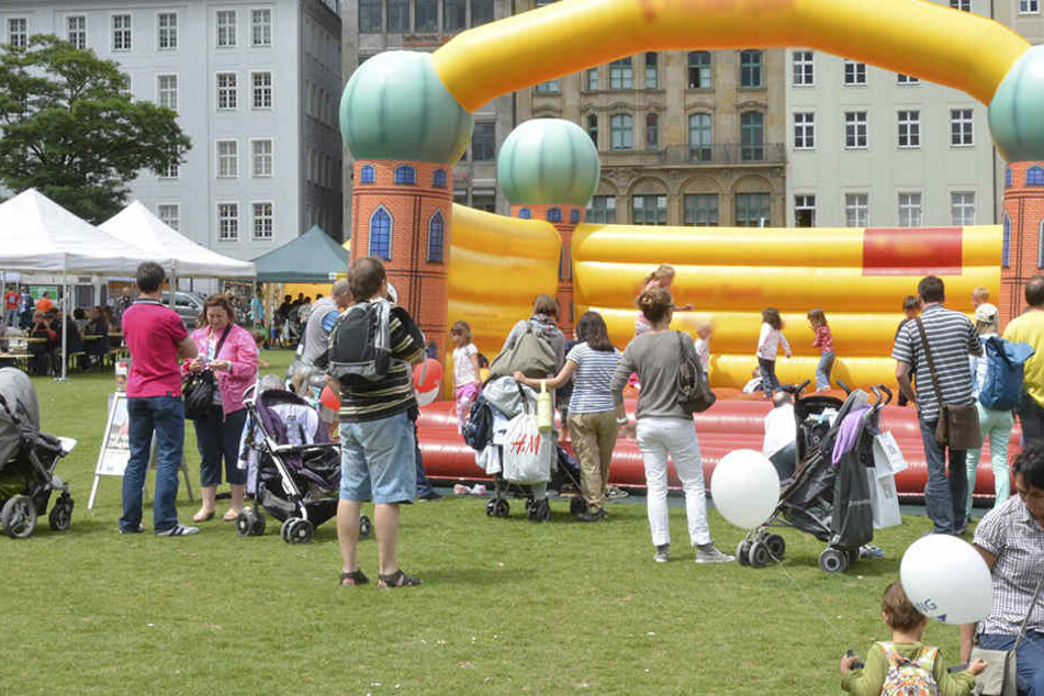 In Bayern wurde eine Vierjähriger bei einem Unfall an einer Hüpfburg schwer verletzt. (Symbolbild)