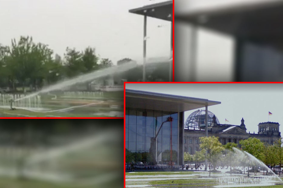 Der Vorher-Nachher-Vergleich: Bei Regen wenig sinnvoll, bei strahlenden Sonnenschein nachvollziehbar.