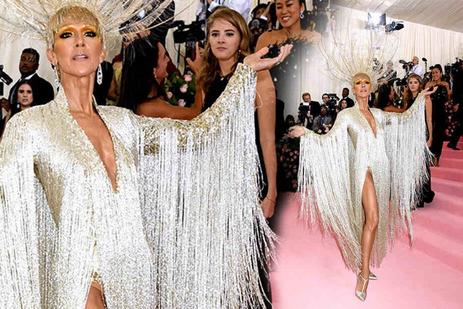 Deutlich schlanker: Celine Dion Anfang Mai bei einer Benefizveranstaltung des Metropolitan Museum of Art Costume Institute in New York.