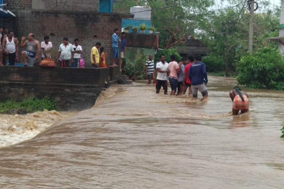 In Odisha mussten mehr als 300.000 Bewohner in Notunterkünfte gebracht werden.