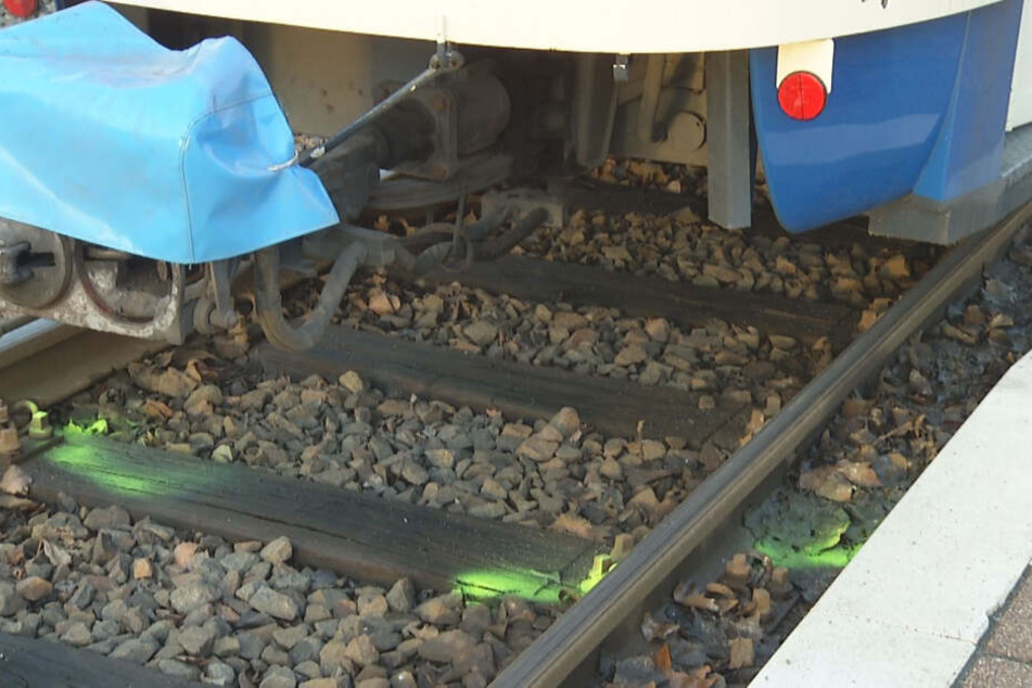An dieser Stelle wurde der Jugendliche von der Straßenbahn erfasst.