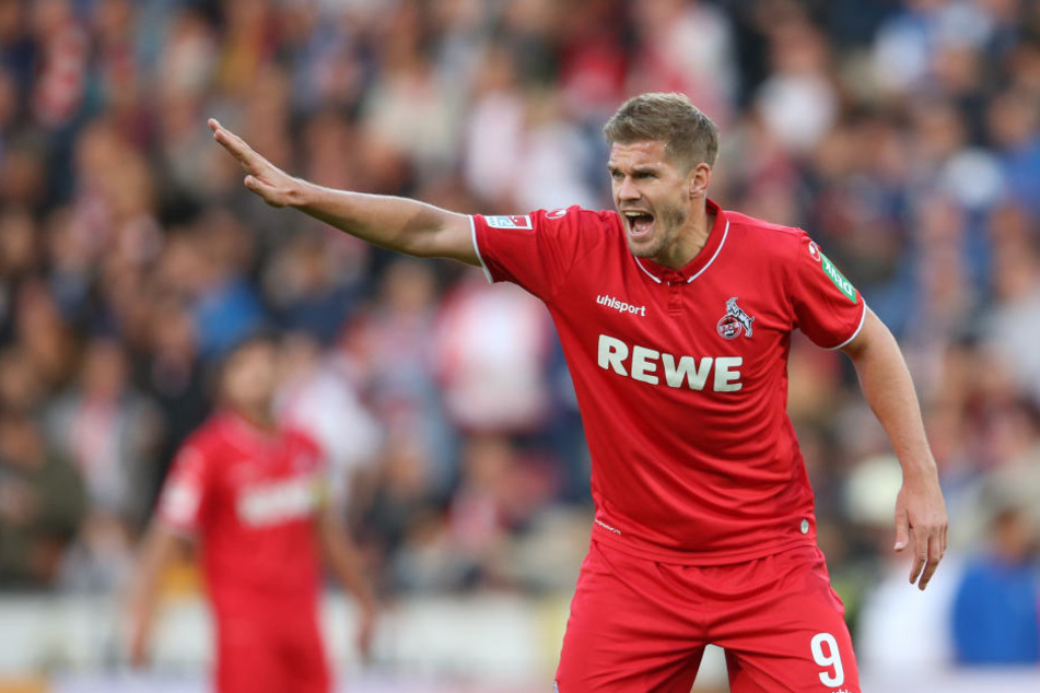 Kölns Simon Terodde (30) hat in dieser Saison zwei Ziele im Auge.