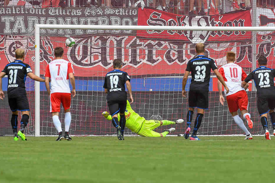 Das 1:0 für den HFC fiel schon in der ersten Minute.
