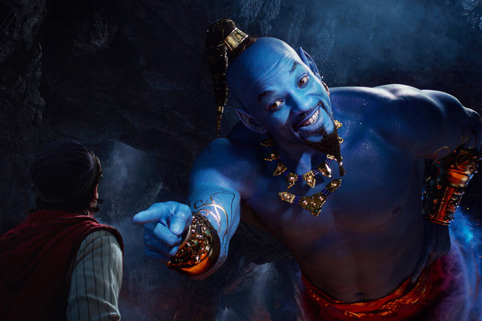 Will Smith als Dschinni soll nach übereinstimmender Meinung vieler Kritiker eines der großen Highlights in "Aladdin" sein.