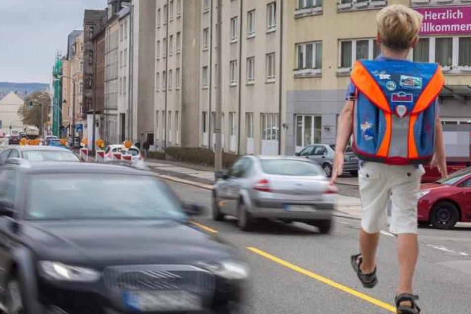 Es war unmöglich, für den Autofahrer rechtzeitig zu reagieren. (Symbolbild)