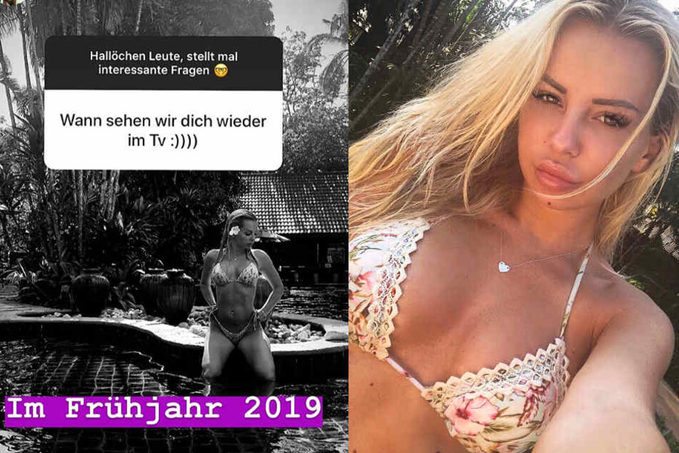 Die Fotomontage zeigt zwei Screenshots aus dem Instagram-Profil von Sabi.