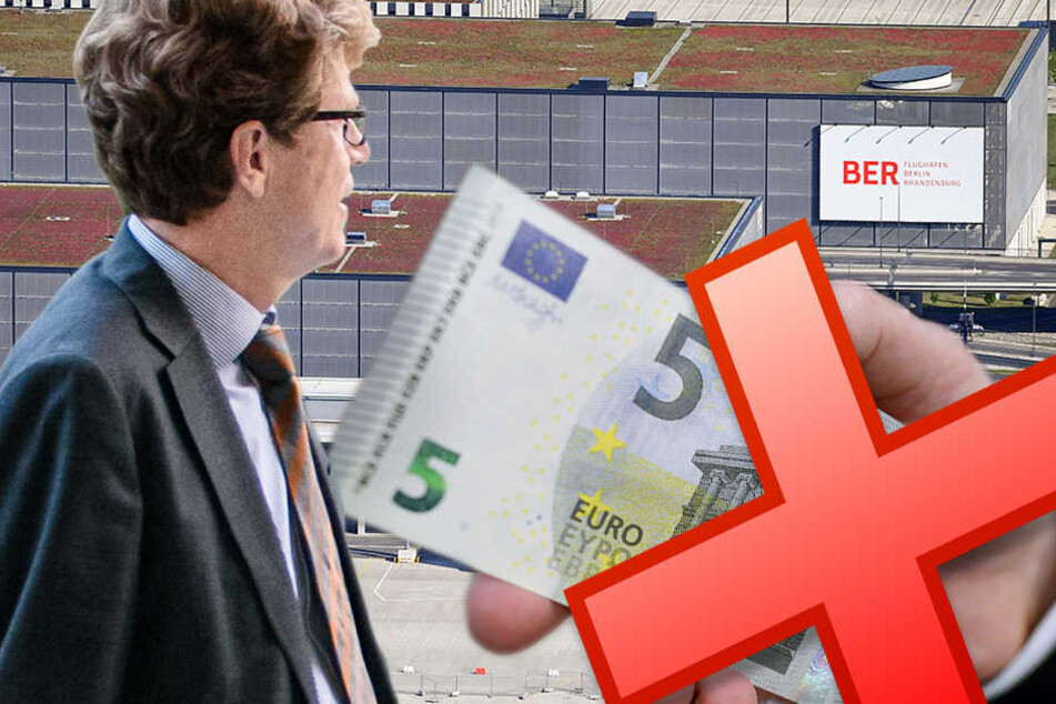Für die Tegel-Befürworter spielt die finanzielle Schieflage in Schönefeld eine große Rolle im Volksentscheid. (Bildmontage)