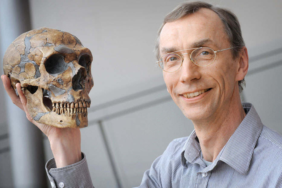 Der schwedische Genetiker Svante Pääbo (61) bekommt hoheitlichen Besuch am
Leipziger Max-Planck-Institut.