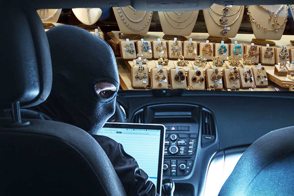 Mit dem Auto krachten Diebe in Detmold in ein Juweliergeschäft und raubten es anschließend aus. (Symbolbild)