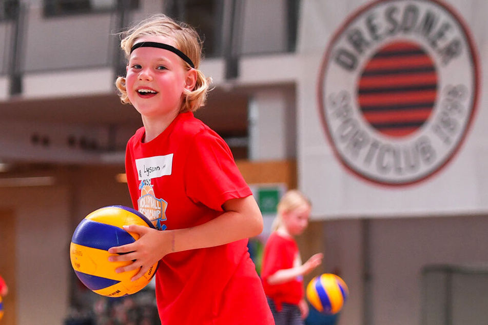 Lysann hatte beim DSC-Camp sichtlich viel Spaß.