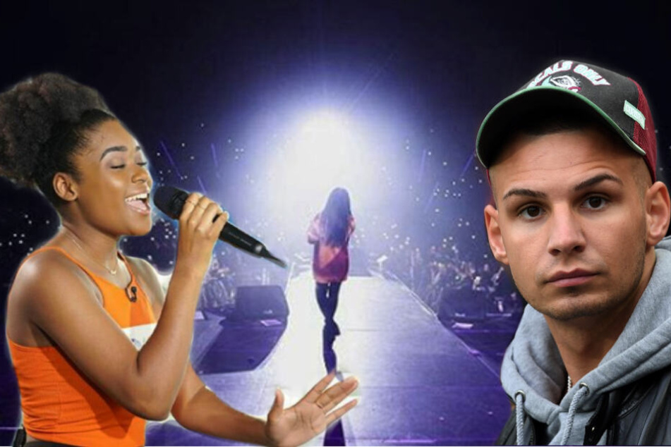 Jayla Ndoumbé Epoupa hat am Samstagabend die Stuttgarter Bühne gerockt.