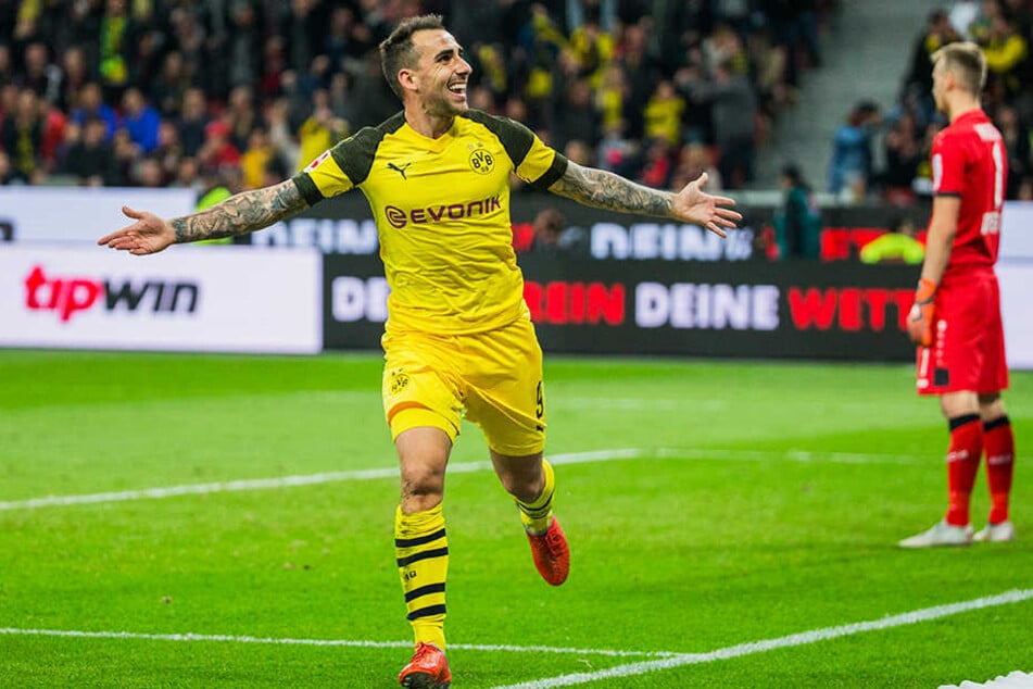 Wird er auch gegen den FC Bayern München wieder jubeln? BVB-Stürmer Paco Alcacer.