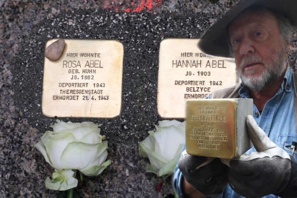 Gunter Demnig erinnert mit seinen Stolpersteinen seit 1996 an die Opfer der NS-Zeit.