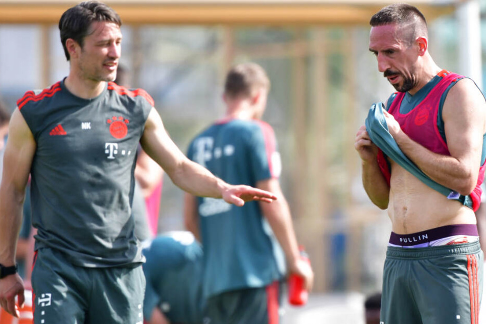 Niko Kovac (l.) und der FC Bayern München wollen Titel gewinnen. (Archivbild)