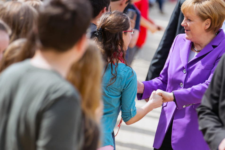 Kanzlerin Angela Merkel (63, CDU) will mit Berliner Schülerin über Europa diskutieren. (Symbolbild)