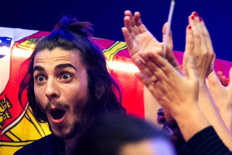 Sieger Salvador Sobral konnte sein Glück kaum fassen.