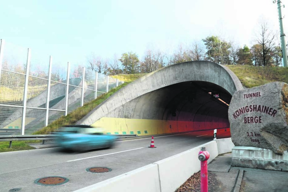 Der Tunnel Königshainer Berge zählt zu den längsten Straßentunneln bundesweit. Die Sanierung wird zum Mammut-Projekt.