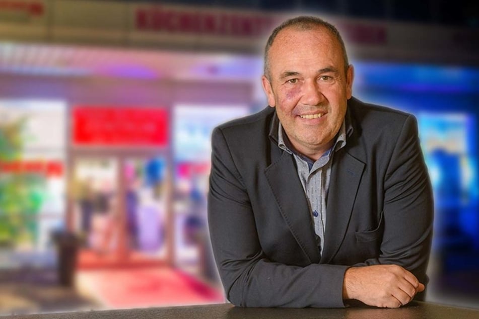 Der Chef vom Küchenzentrum Dresden: Dirk Hähnchen.