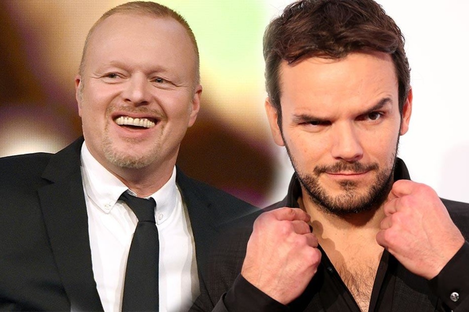 Stefan Raab, am 20.10.2015 in Köln (links) und Steffen Henssler am 29.10.2015 bei der Gala "Die Goldene Bild der Frau" (rechts).