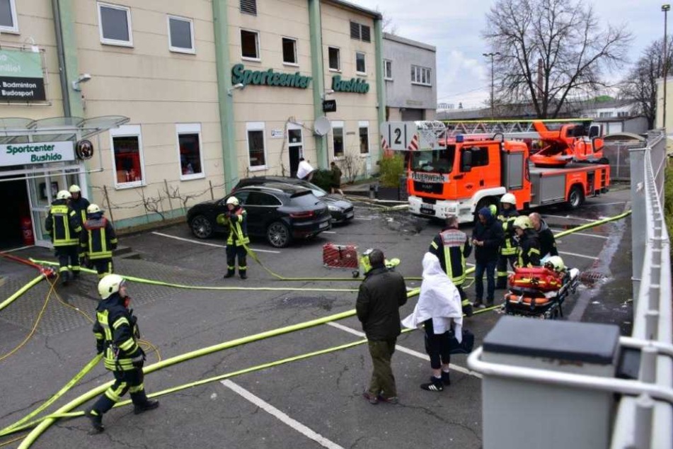 Bei dem Einsatz in Köln-Raderberg wurde niemand verletzt, die Besucher konnten aus dem Sportcenter gerettet werden.