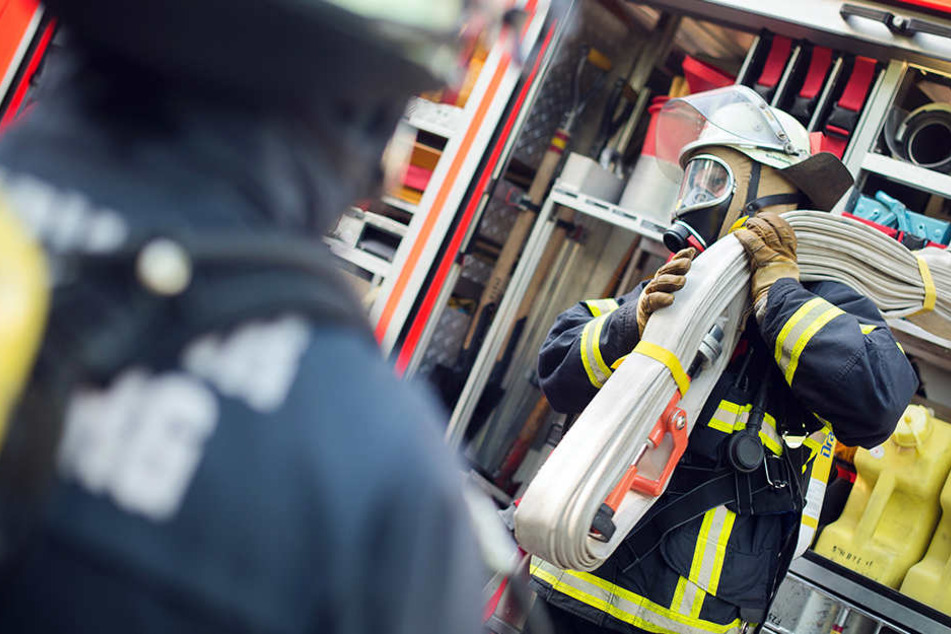 Die Feuerwehr konnte den Brand schnell löschen. (Symbolbild)