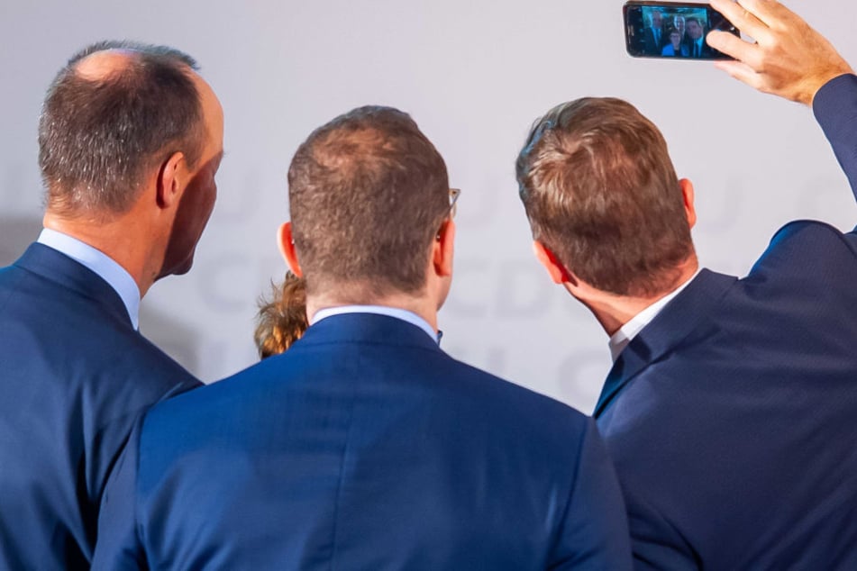 Zeit für ein Selfie blieb bei der Debatte auch noch.