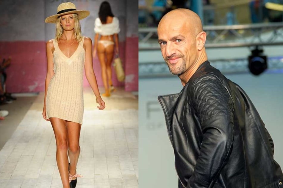 Peyman Amin (47, re.) managte schon Heidi Klum und Giselle Bündchen. Jetzt hält der Modelagent in Dresden nach neuen Talenten Ausschau.