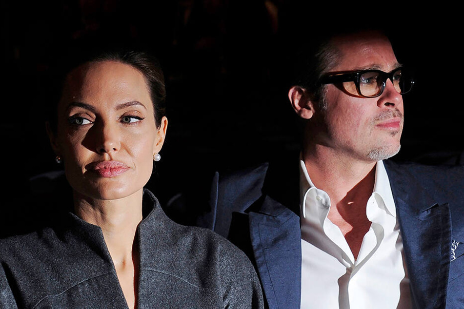 Viel zu sagen haben sich Angelina Jolie und Brad Pitt nicht mehr.
